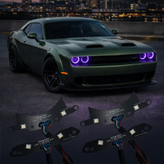 Lighting Trendz 2015-2023 Dodge Challenger RGBW DRL Board LED Kit